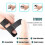 4 Pack Trigger Finger Splints Finger Brace Finger Knuckle Immobilization 2