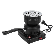 Arzător electric portabil cu bobină cu lumini indicatoare, plită practică cu arzător