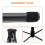 Flute Stand Portable Folding Flute Stand Clarinet Support Rack Instrument Supply 5