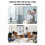 Wireless Intercom System for Home, 2-Pack Bidirectional Voice Communication with Ultra-Long Range Portability 3