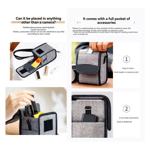 Camera Pouch with Adjustable Strap Protective Case for GR3 GR3X 2