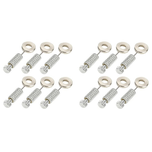 12Pcs Leather Suture Positioning Needle DIY Tool Suture Fixed Position Needle Leather Fixed Suture Needle 6-12mm