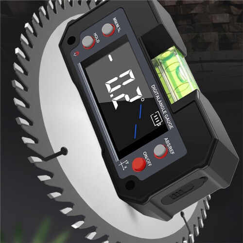 Digital Angle Gauge Inclinometer XY Dual-Axis 4x90 Range Backlit Display for Woodworking Tools & 3D Printing Tools 1