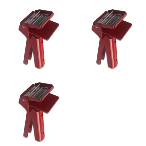3X Liquid Glue Extrusion Tool Silicone Extrusion Tool Dispenser Squeezes Tool Easy Control Silicone Extrusion Tools Red