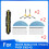 7 Pcs for  M3 Sweeping Machine Accessories Main Side Brush Mop Filter Dust Bags 3