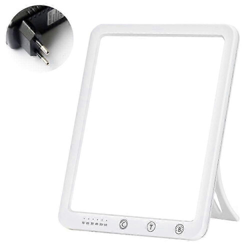 Light Therapy Lamp 10000 Lux Sun Lamp Touch Control Adjustable Brightness Levels with Large Size Screen Adjustable Brightness Timer Func 1