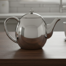 Sabichi 1200ml Double Wall Stainless Steel Teapot