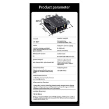 ZK-302T Digital Power Amplifier Module 2.0 Stereo Dual Channel 30W+30W med Höga och Låga Toner