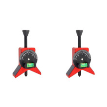 2X Pipe Center Finder, with Magnetic Centering , Pipe Fitting Tools 2.75inch Y-Shape with Adjustable