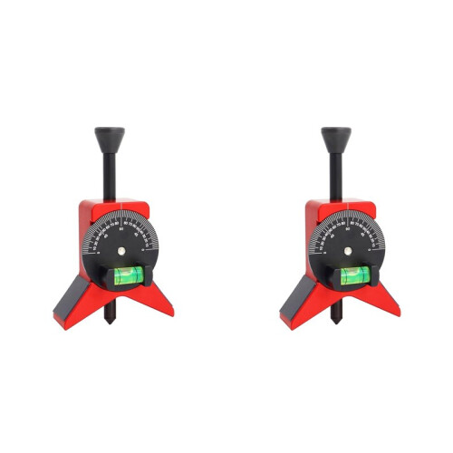 2X Pipe Center Finder, with Magnetic Centering , Pipe Fitting Tools 2.75inch Y-Shape with Adjustable