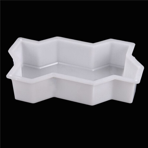 6X Three Waveform Garden Path Plastic Concrete Paving Brick Mold Diy Walkway Cement Brick Mold 2