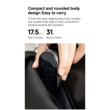 Q2 Nouveau Ruban à Mesurer Numérique Type-C Écran LCD Rechargeable Règle Électrique 99M Outil de Mesure de Distancemètre