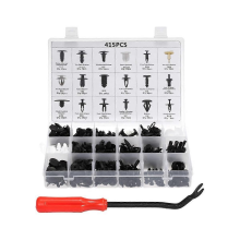 Plastic Fasteners Kit,Car Retainer Clips & Plastic Fasteners Kit Auto Fastener Clips with Clips Rem