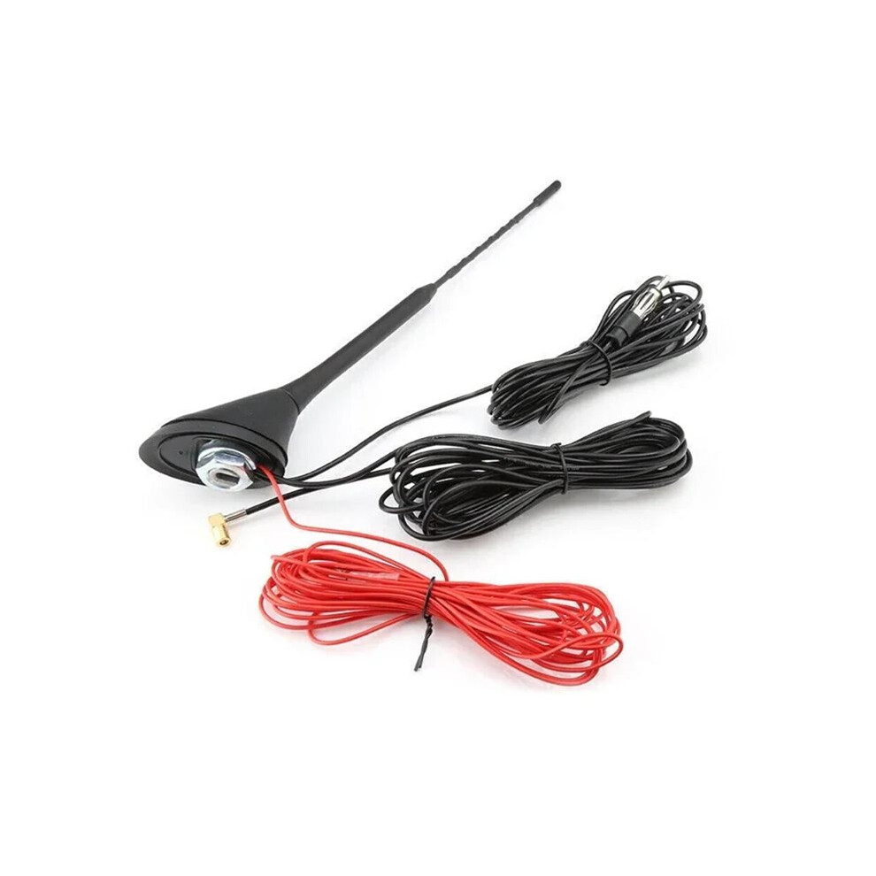 Car Universal Roof Radio Car Aerial Antenna Mast Mount Active Amplified Dab+ Fm Radio Aerial Antenna Mast 6033514703178
