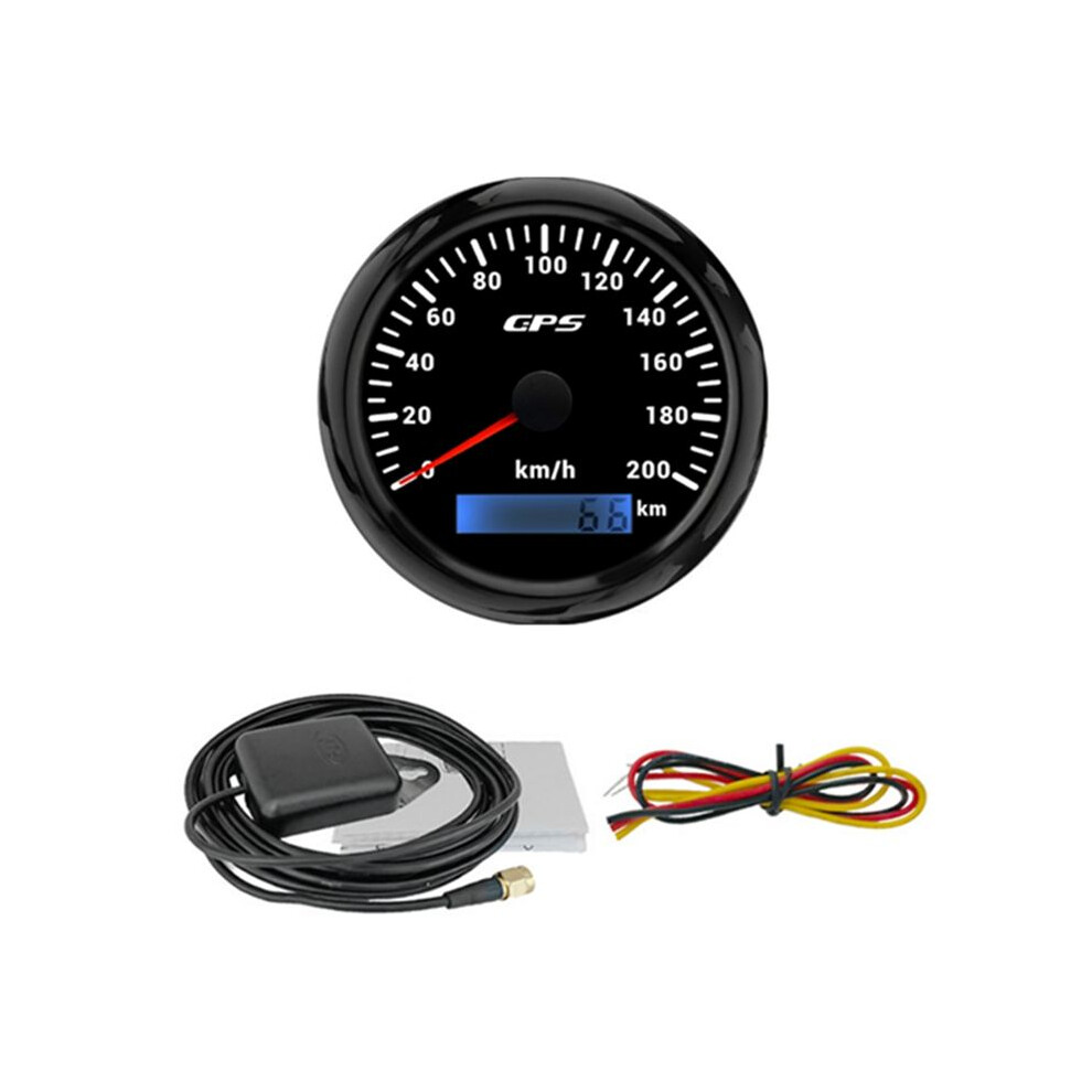 85Mm Gps Speedometer Gauge With Gps Antenna 0-200Km/H Speed Odometer For Marine Car Boat Yacht 6032999292139