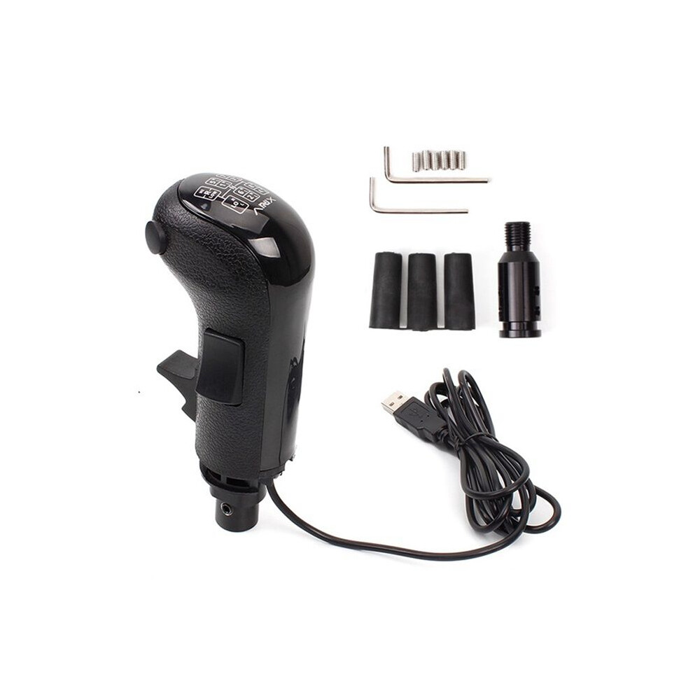 Pc Usb High Low Gear Simulator Shifter Knob For G923 G29 G27 G25 Th8a Usb Gearshift Knob For Ats Ets2 Hb043 6032376317189