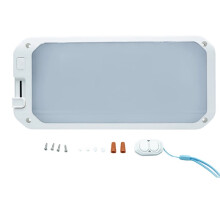 RV Plafondlamp LED Camperverlichting RV Interieurverlichting 3 Kleuren Dimbaar Licht met Afstandsbediening