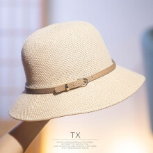 (Beige) Hat Sun Women With Short Brim Ventilated Fabric Summer Protection Use Outdoor