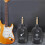 8X UHF Guitar Wireless System Transmitter Receiver Built-in Rechargeable 1