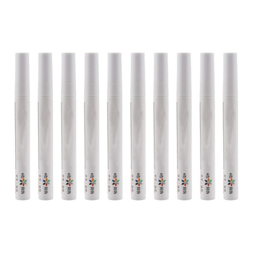 10 White Permanent Car Tyre Tire Metal Paint Pen