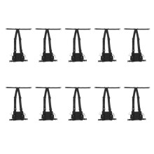 10X Radios Pocket Radio Chest Harness Chest Front Pack Pouch Holster Vest Rig Carry Case for 2 Way Radio Walkie Talkie