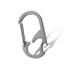 Metal Alloy Bottles Opener Pocket Keychain Waist Hanging
