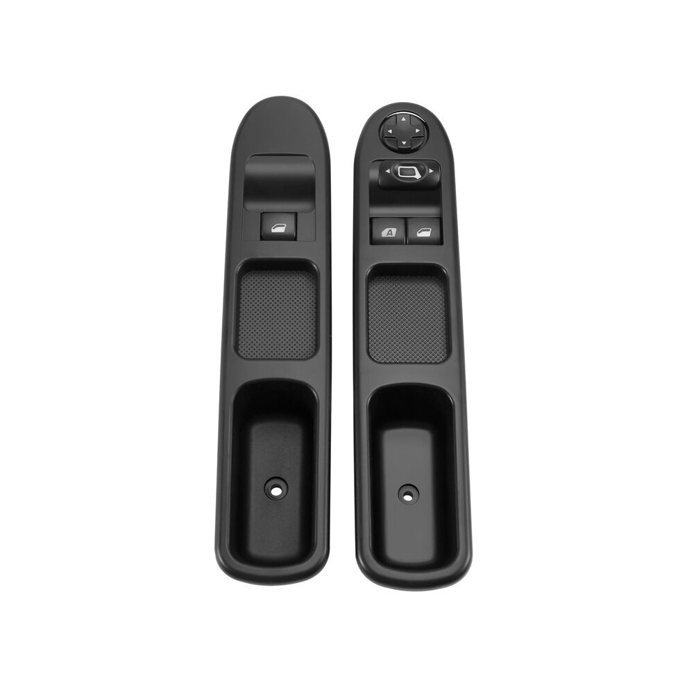 2Pcs Driver Side + Passenger Side Electric Power Window Control For 207 2007-2015 6554Qc 6490Hq 6554Hj 6031926643419
