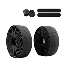 2 Stücke Fahrräder Lenkerband Stoßdämpfung Griff Wrap-Schwarz