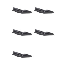 5X Carbon Fiber Exhaust Heat Shield Anti-Scalding Shell Escape Muffler Protector Cover for Z900 2017-2021