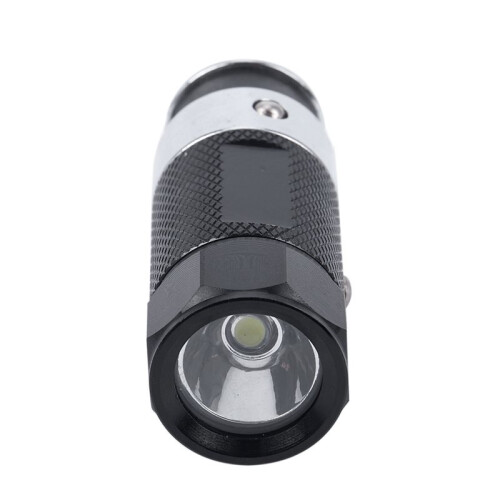 5pcs  Led Flashlights Car Cigarette Lighter Led Rechargeable Flashlight