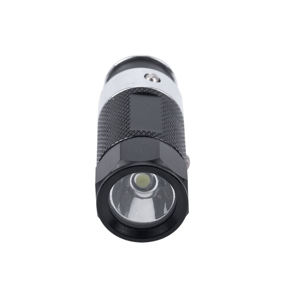 5Pcs Led Flashlights Car Cigarette Lighter Led Rechargeable Flashlight White 6031151882676