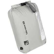 Reiskleding Vacuüm opbergtas Handpers Compressies-grijs 12L