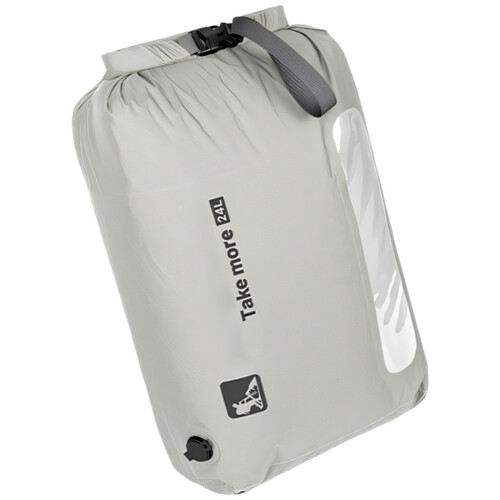 Space Saving Travel Compressions Bag Quick Press Air-grey 12L