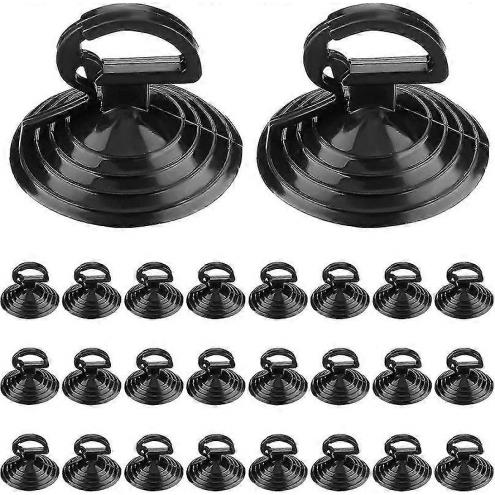 24 Pack Car Glass Windshield Sunshade Suction Cups Small Pvc Sucker Car Window Suction Cup For Automotive Visor P202411261105 9477002826739