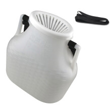 Light Weight Fish Container With Comfortable Handle For-White