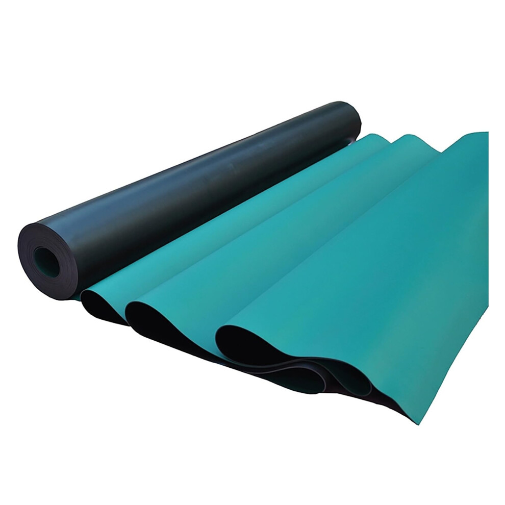 Esd Anti Static Workbench Mat 60X150cm Pvc Rubber Table Mat For Electronics And Soldering Green 9330225558316