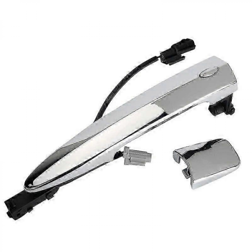 Chrome Right Front Exterior Door Handle Replacement for 2009-2014 Murano Models | Fits OEM #806461AA0A  -H 1