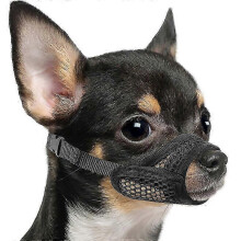 Net-mundkurv til kort snude og små mellemstore hunde, anti-bid, fokus på brachycephalic hunde som chihuahua pomeranian 2025