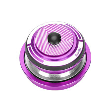 Taps toelopende headset Fietsen Headset-44 55 mm paars