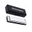 Multifunctional 10 Hole Pocket Harmonica Featuring Metal-Silver 1