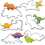 Stck Edelstahl Dinosaurier Ausstechcompatible con Pltzchen compatible con Ausstecher 1