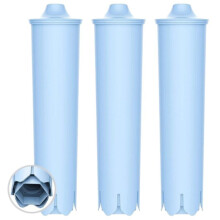 Paquete de 3 filtros de agua azules compatibles con Jura Clearyl Claris para cafeteras (0719 szbym)