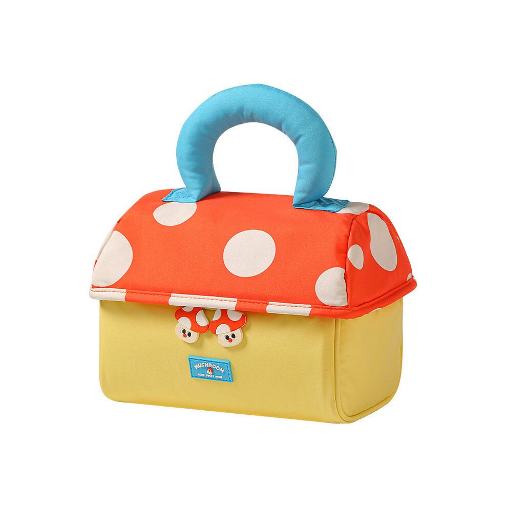Makeup Fabric Oxford Bag With Large Capacity For Travel And Cosmetics Storage
