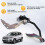 Car Front Headlight Sensor and Bracket Assembly Suspension Height Sensor for   12-19 CV61-13D034-AA CV6113D034AA 6