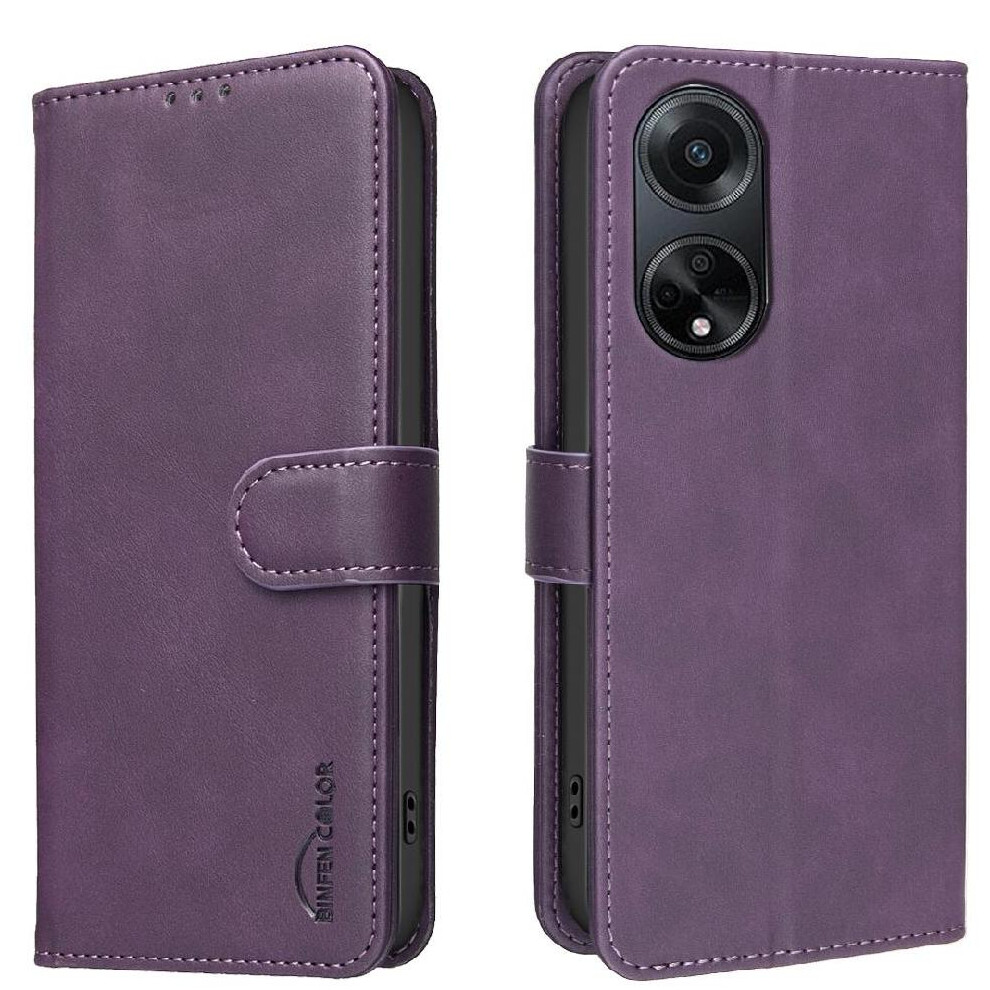 () Phone Case For Oppo A1 Convenient Kickstand Rfid Blocking Protection All Round Shockproof Drop Protection 764563355617