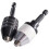2Pcs Drill Chuck Adapter, 1/4 Inch Hex Shank Quick Change (0.6-8mm,0.3-6.5mm) 1