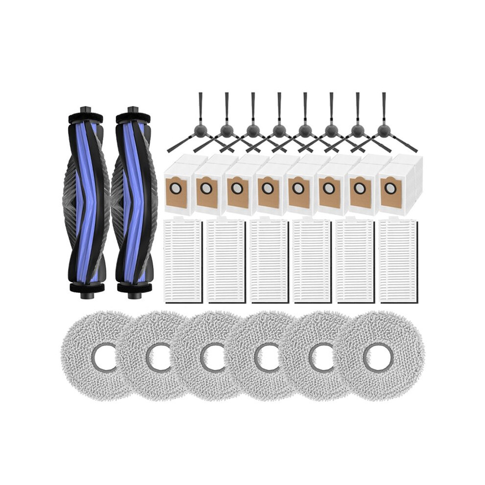 Vacuum Main Brush Side Brush Mop Pads Filter Dust Bag Kit For M3 Robot Vacuum Cleaner Replacement Parts 4712396555458