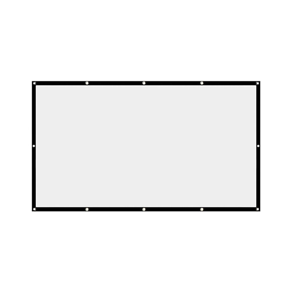 Projector Screen Movie Screen 16:9 Portable Projector Screen Foldable Washable For Theater Home Movie 150 Inch 6031337244144