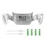 Charging Base for Meta Quest 3 VR Headset Charging Dock Handle Illuminated Multi-Function Stand Charger 1