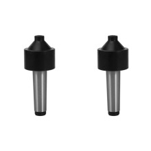 2X Stift Dreh Maschine Live Mandrel Saver für die Holz Bearbeitung Morsekegel MT2 Liver Center